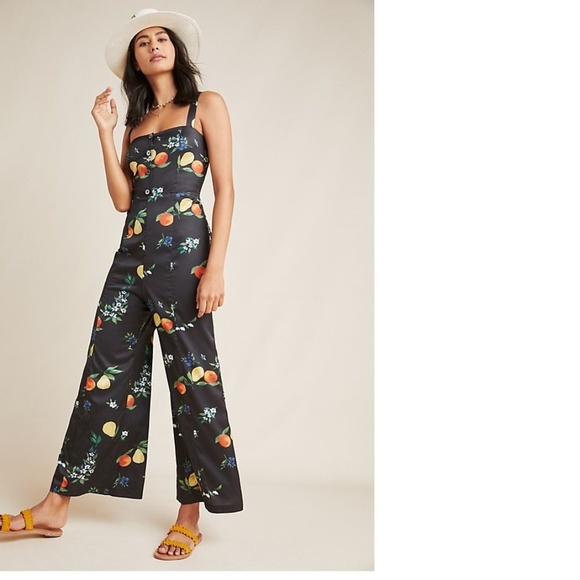 Anthropologie Pants - NEW Anthropologie Citrus Grove Jumpsuit